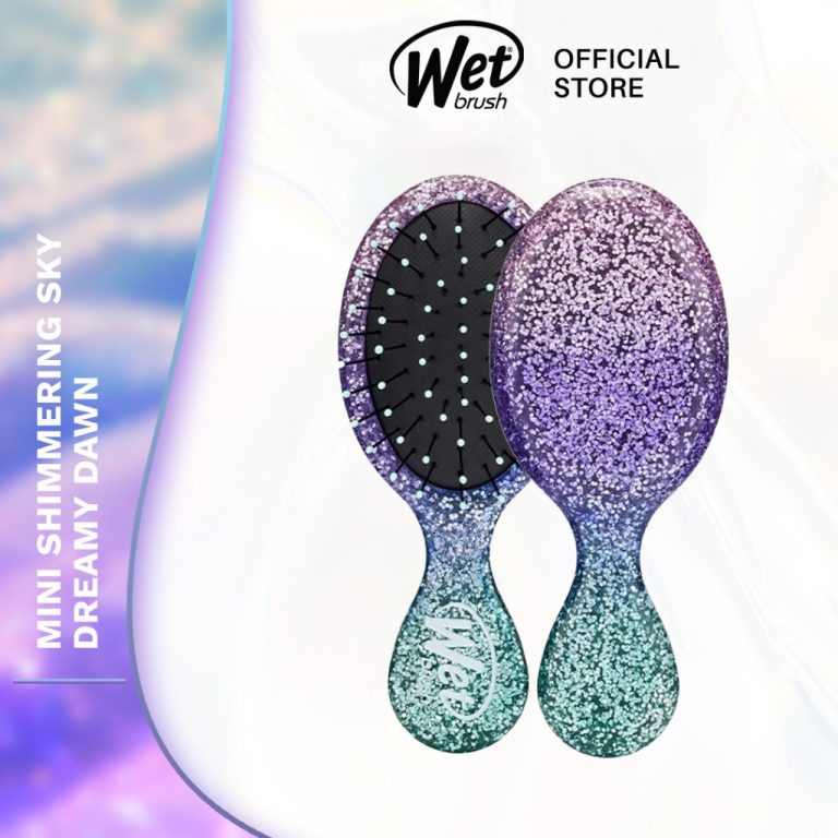 Wetbrush BWR832SSDD Mini Detangler-Shimmering Sky-Dreamy Dawn