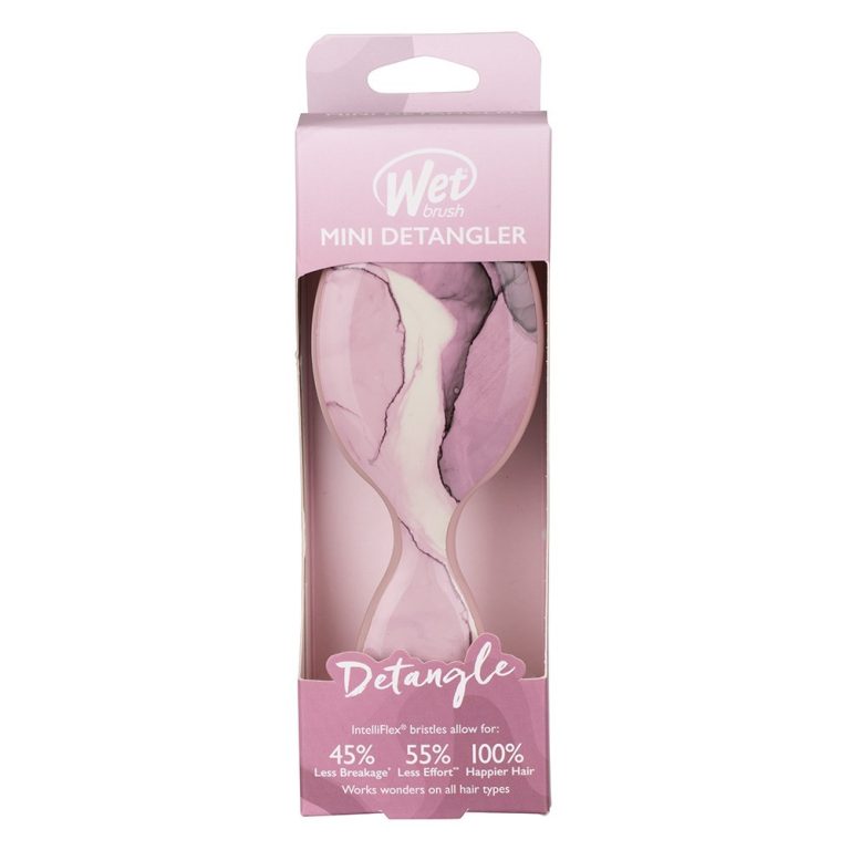 WetBrush BWR832TTDR Mini Detangler TerrainTexture Dusty Rose