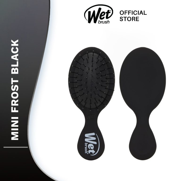 WetBrush BWR832FRBK Mini Detangler Frost Black