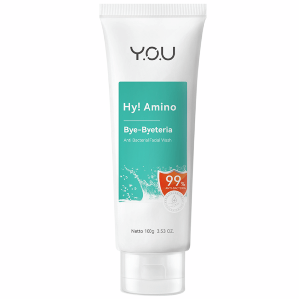 YOU Facial Wash Hy! Amino Anti Acne Sabun Cuci Muka By Byeteria