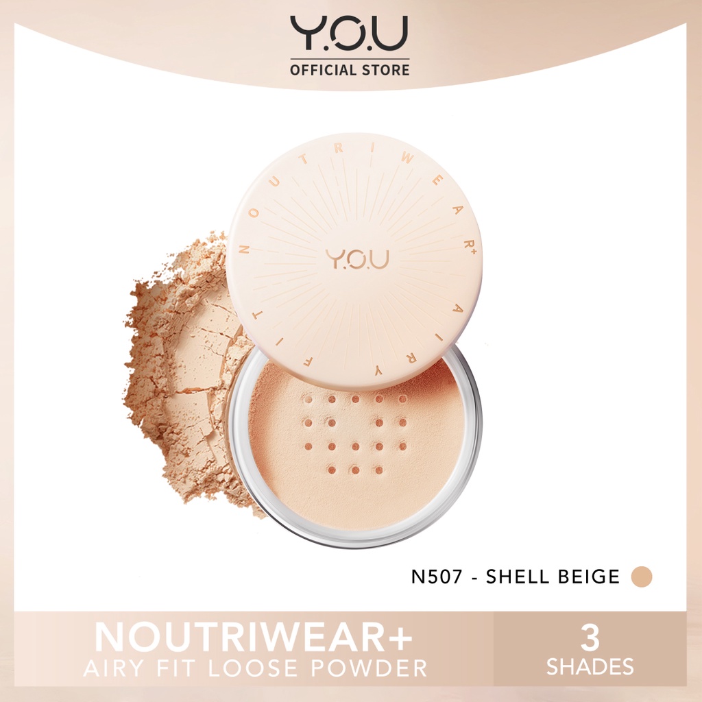 YOU NoutriWear+ Airy Fit Loose Powder N507 Shell Beige