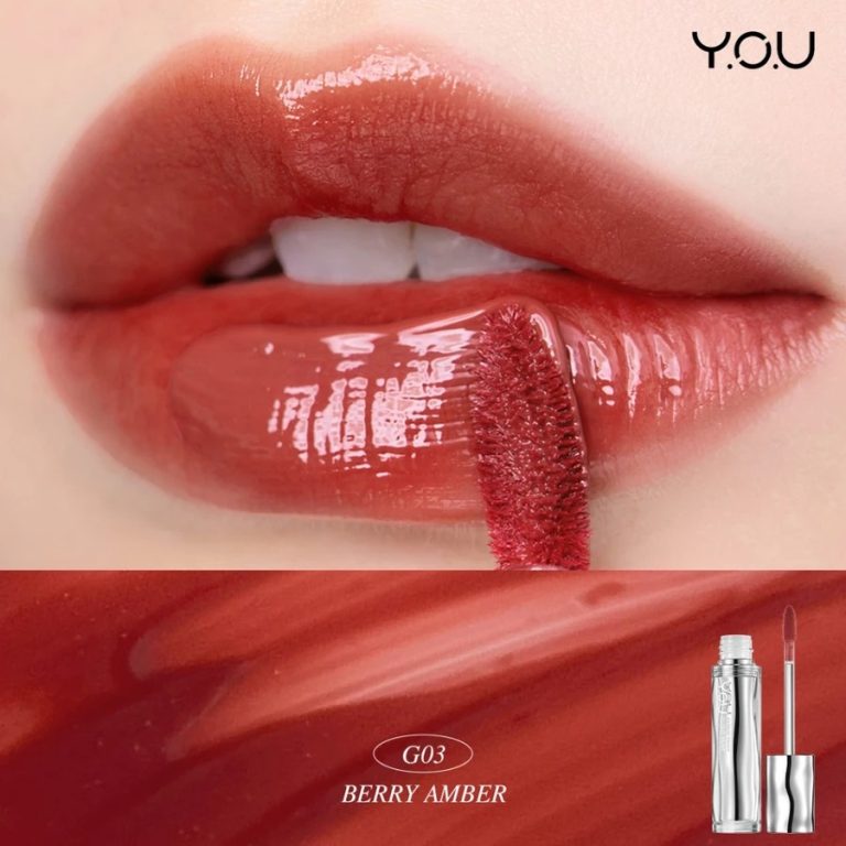 You Cloud Paint Glassy Glow Lip Tint G03 Berry Amber