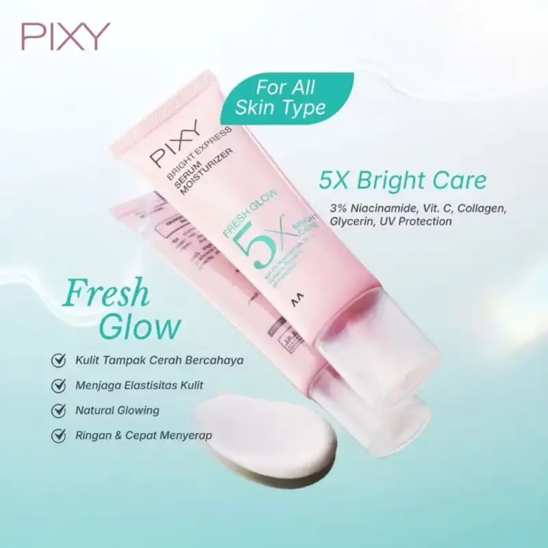 Pixy Bright Express Serum Moisturizer Fresh Glow 20g