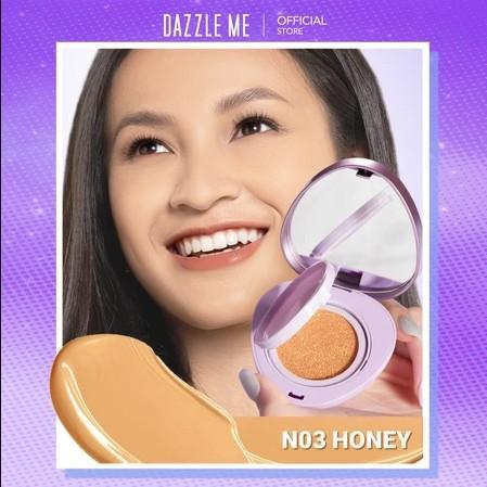 Dazzle Me Cover Me Matte Serum Cushion N03 Honey