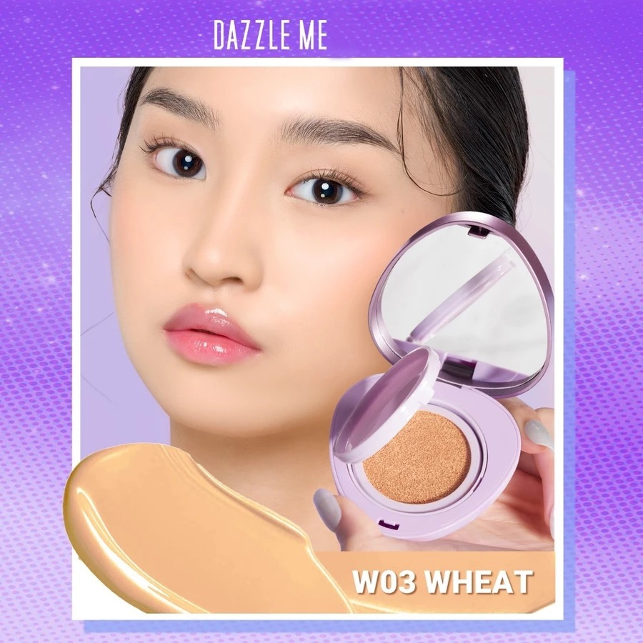 Dazzle Me Cover Me Matte Serum Cushion W03 Wheat