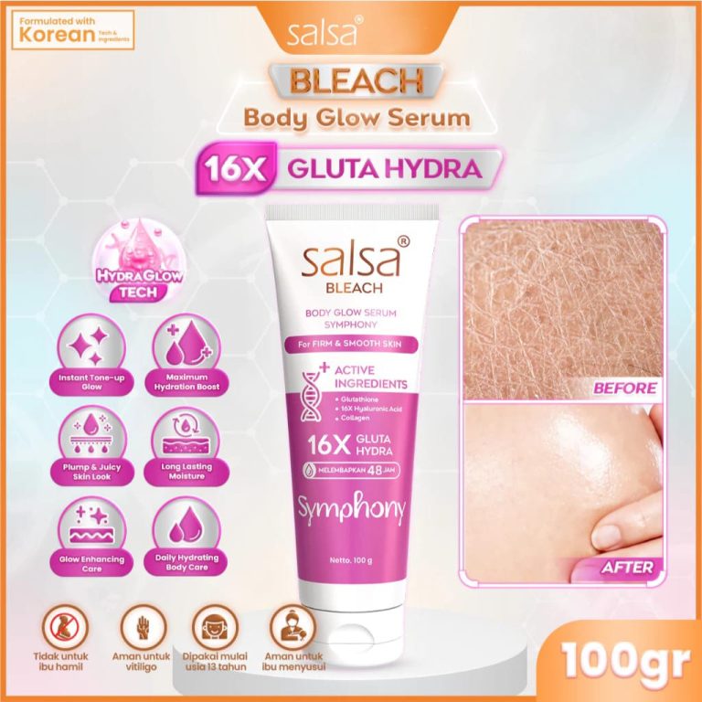 Salsa Bleach Body Glow Serum Symphony For Firm & Smooth Skin 100gr
