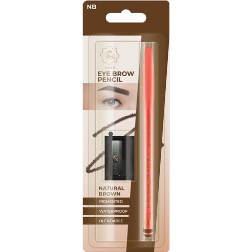 Viva Eyebrow Pencil Natural Brown + Sharpener