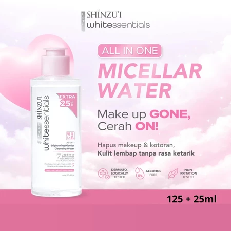 Shinzui Whitessentials Brightening Micellar Cleansing Water 125ml+25ml