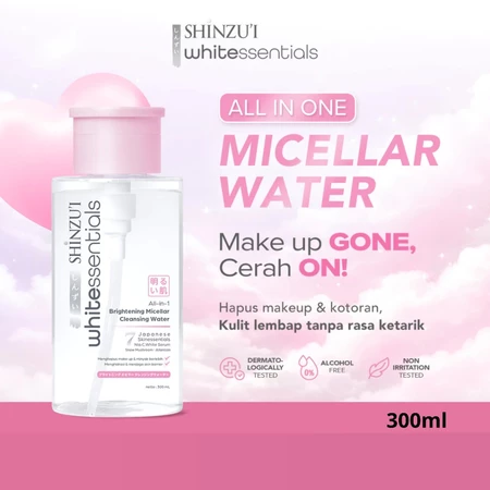Shinzui Whitessentials Brightening Micellar Cleansing Water 300ml