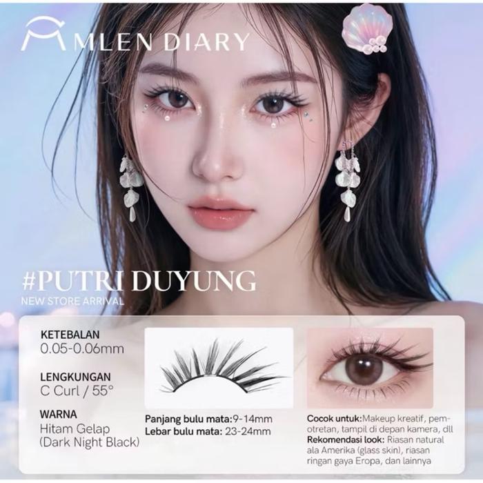 Mlen Diary Magnetic Eyelashes #32 Mermaid