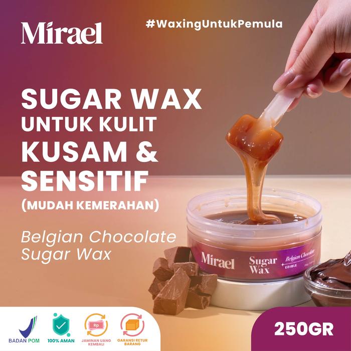 Mirael Sugar Waxing Belgian Chocolate 250gr