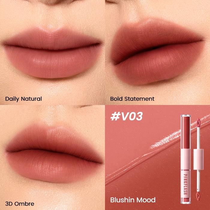 Pinkflash Dual-Ended Lip Cream V03