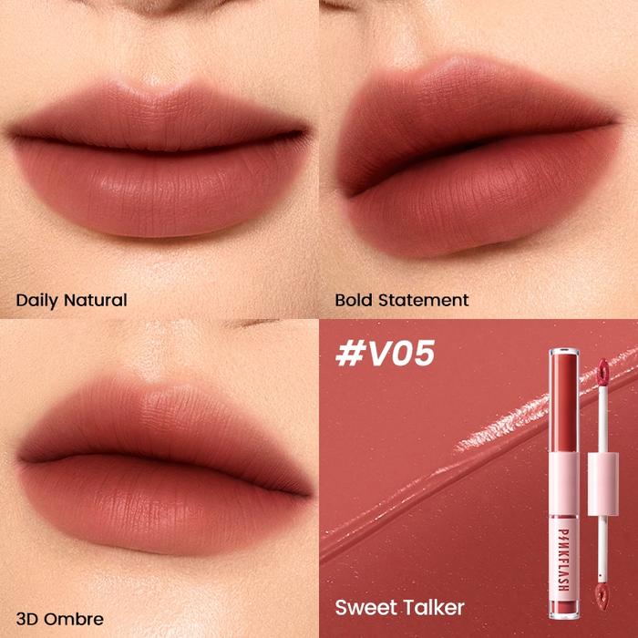 Pinkflash Dual-Ended Lip Cream V05