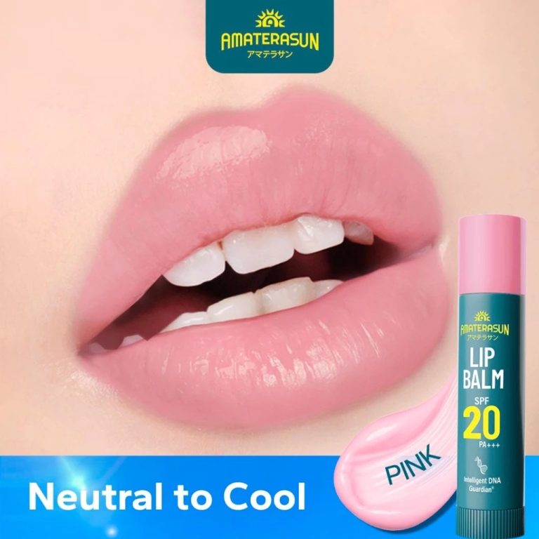 Amaterasun Lip Balm Pink SPF 20 PA+++ 4,5gr