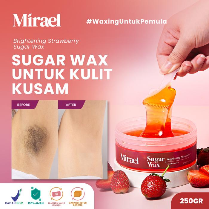 Mirael Sugar Waxing Relaxing Strawberry 250gr