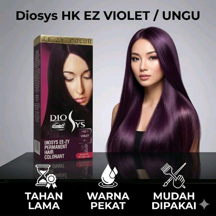 Diosys Ee-Zy Permanent Hair Colorant Hk-Ez 11 Violet