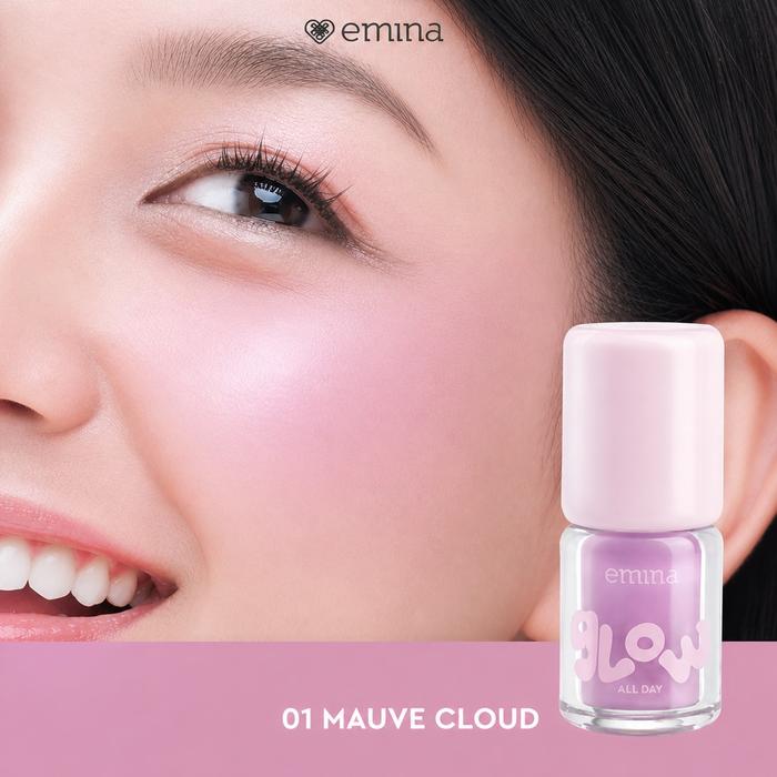 Emina Glow All Day Liquid Blush 01