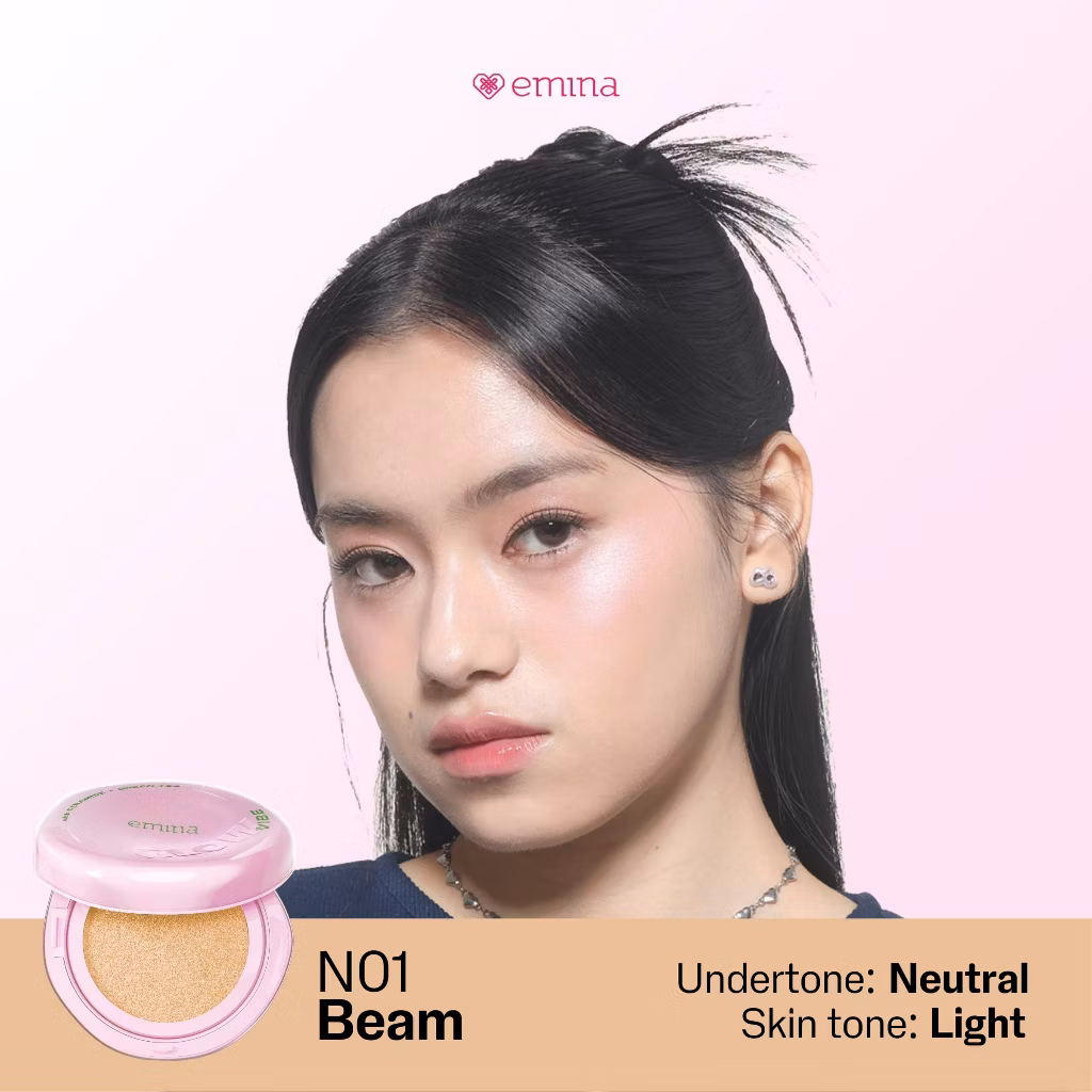 Emina Glow Vibe Cushion N01 Beam