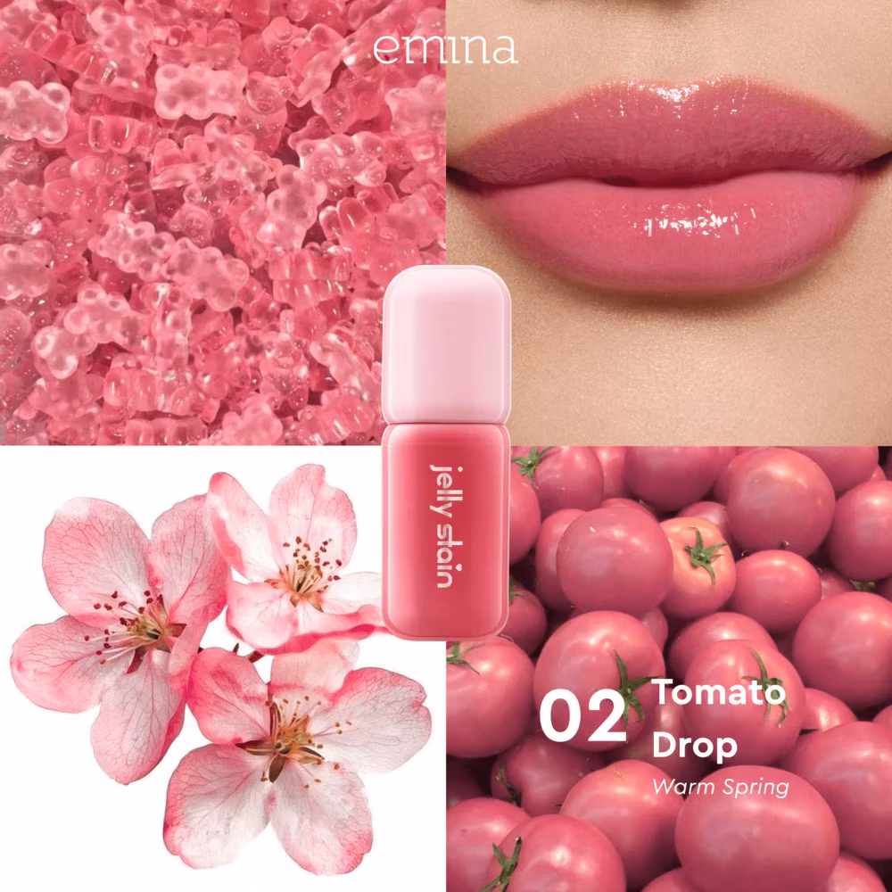 Emina Jelly Stain 02 Tomato Drop