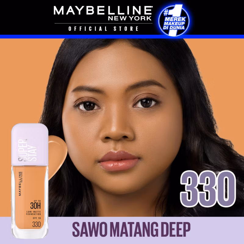 Maybelline Up To 30H Lumi-Matte Foundation Spf 16 35Ml 33