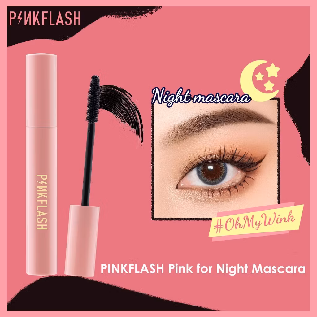 Pinfklash Oilproof Curl Mascara Pf E08 01
