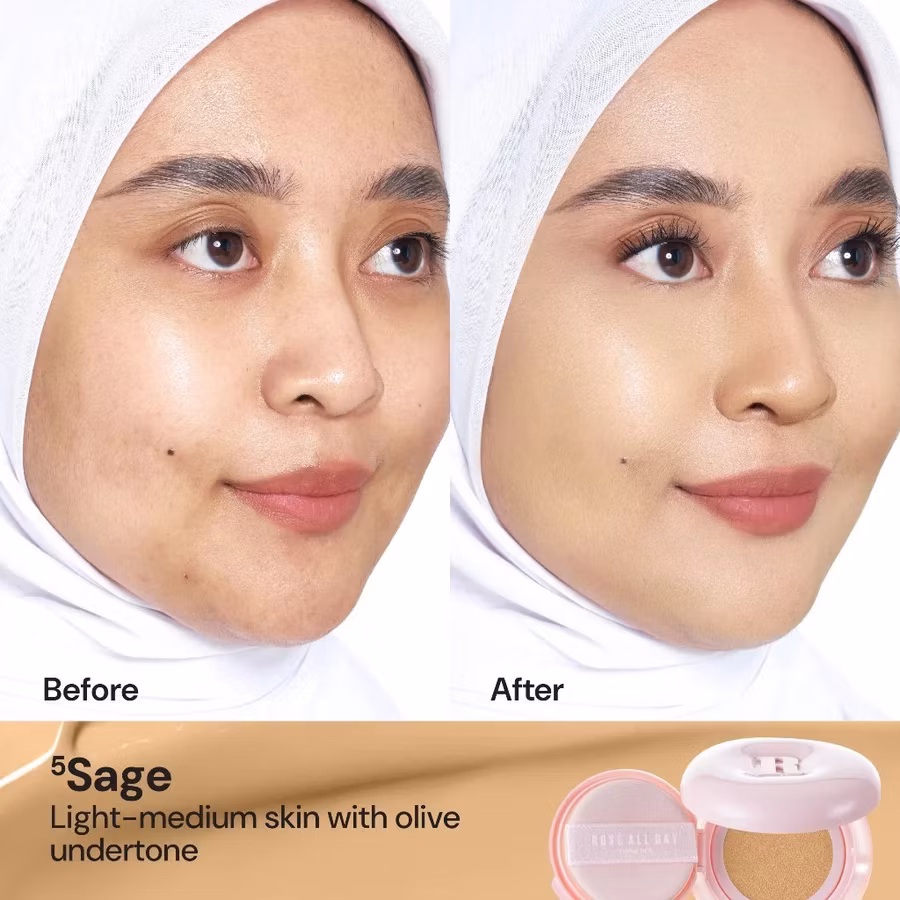 Rose All Day The Realest Airyfit Glow Cushion Sage