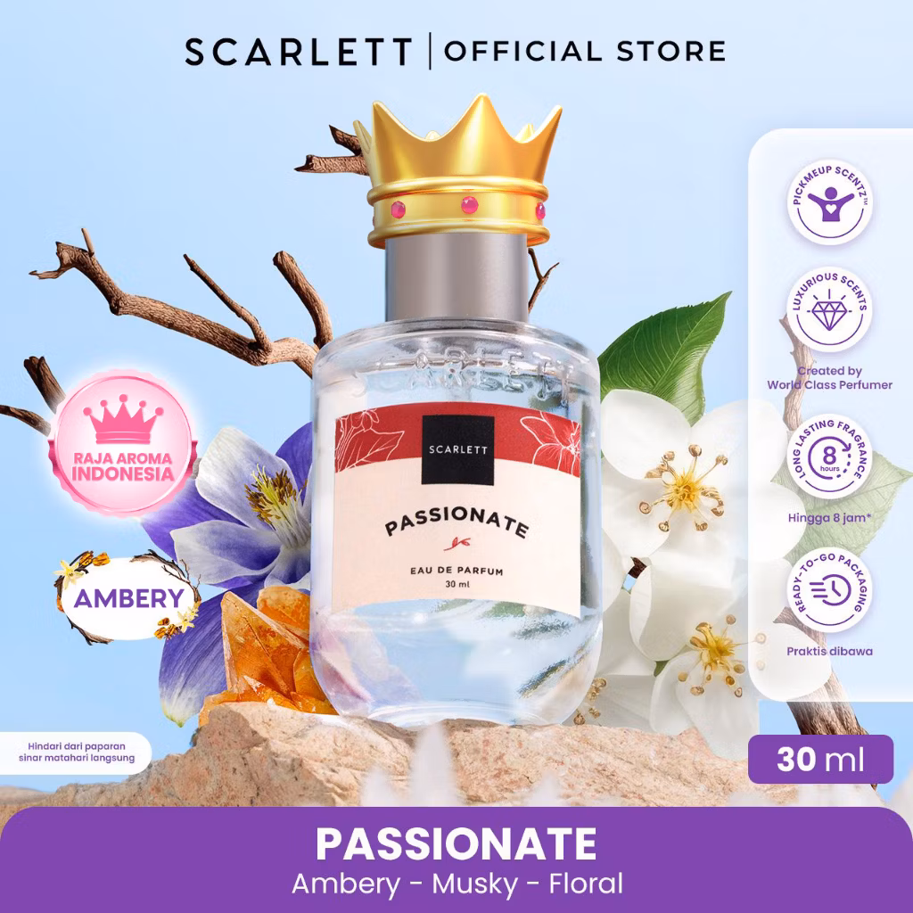 Scarlett Eau De Parfum Passionate 30Ml