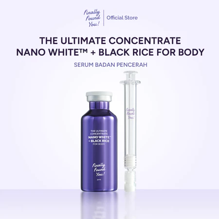 Finally Found You Nano White + Black Rice For Body 30ml