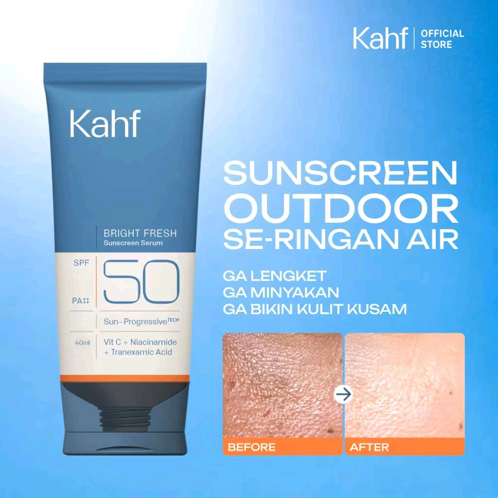 Kahf Bright Fresh Sunsceen Moisturizer SPF 50 40ml