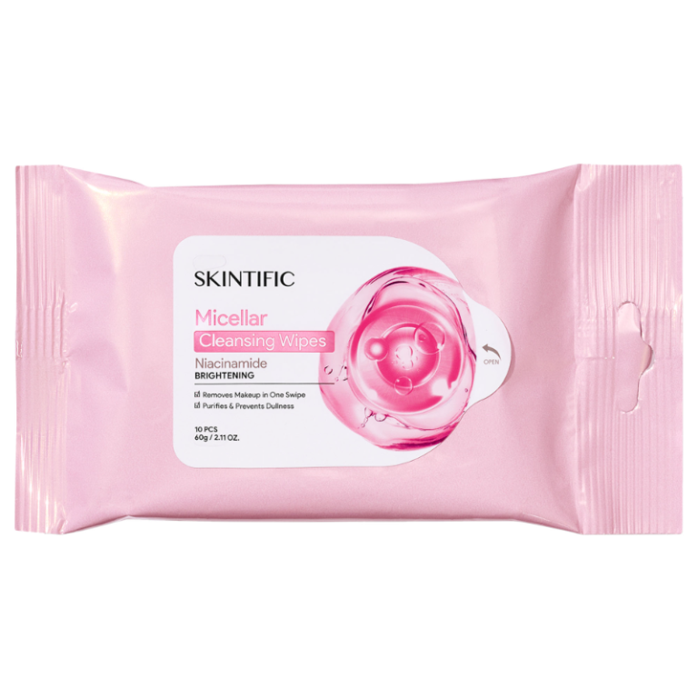 Skintific Micellar Cleansing Wipes Brightening 60g