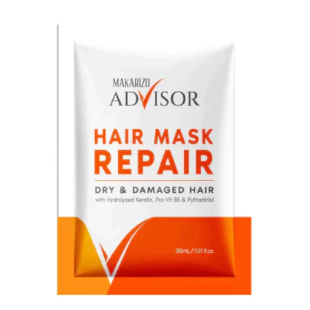 Makarizo Advisor Hair Mask Repair Dry & Damaged Hair Sachet30ml