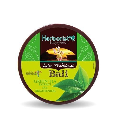 Herborist Lulur Tradisional Bali Greentea 200g