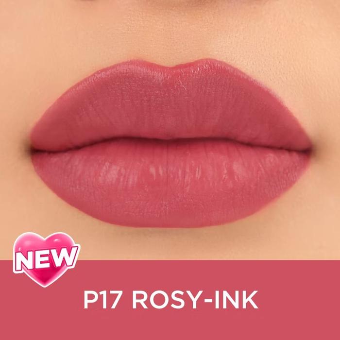 Dazzle Me Ink-Matte Lip Cream P17 Rosy-Ink