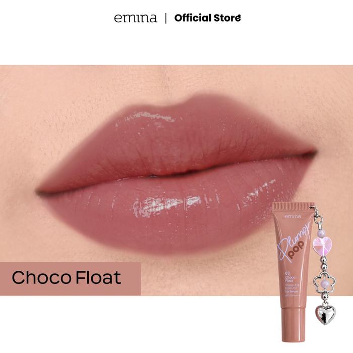 Emina Secret Charm Edition Plumpy Pop Lip Serum 03 Choco Float