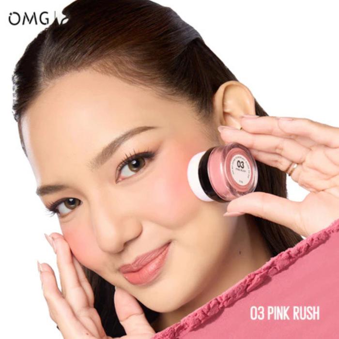 Omg Oh My Glam Powerlast Blush To Go 03 Pink Rush