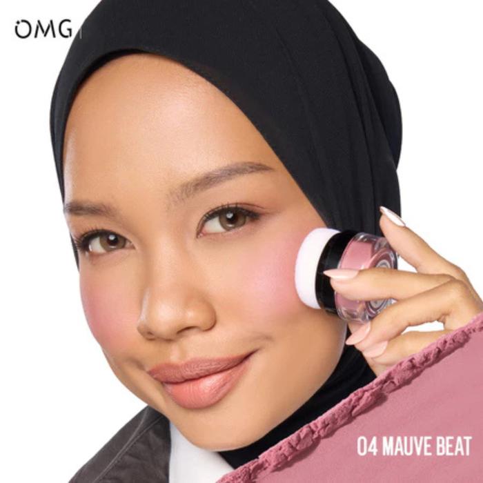 Omg Oh My Glam Powerlast Blush To Go 04 Mauve Beat
