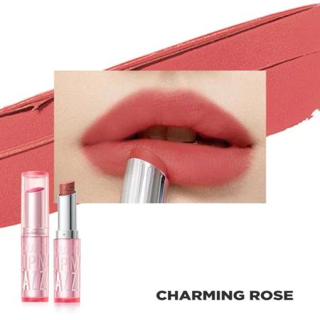 Dazzle Me Color Chrome Lip Matte R08 Charming Rose