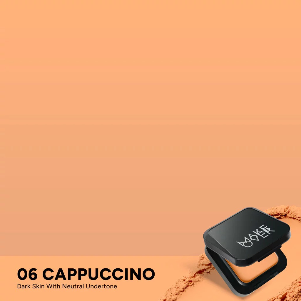 Make Over Perfect Cover Powder Foundation 06 Cappucino