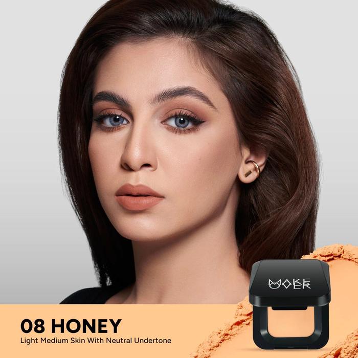 Make Over Perfect Cover Powder Foundation 08/N30 Honey 4.4 Gr