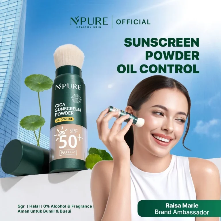 Npure Cica Sunscreen Powder Oil Control (New)
