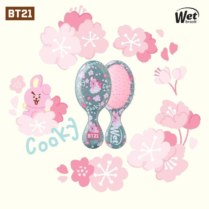 Wetbrush Wb X Bt21 Mini Detangler – Cooky #Bwr832Bt21Ck