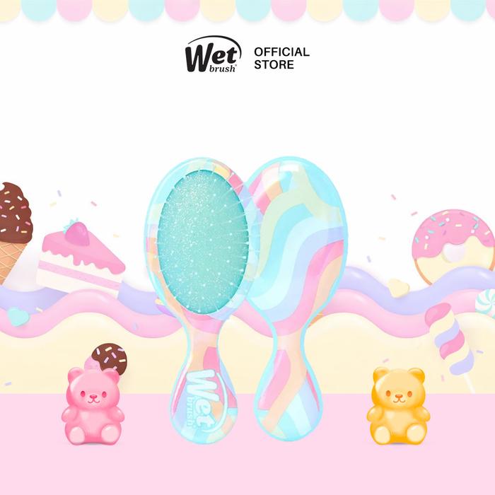 Wetbrush Wb Pro Sugar Rush Mini Dtnglr Mint #Bwp832Srmt