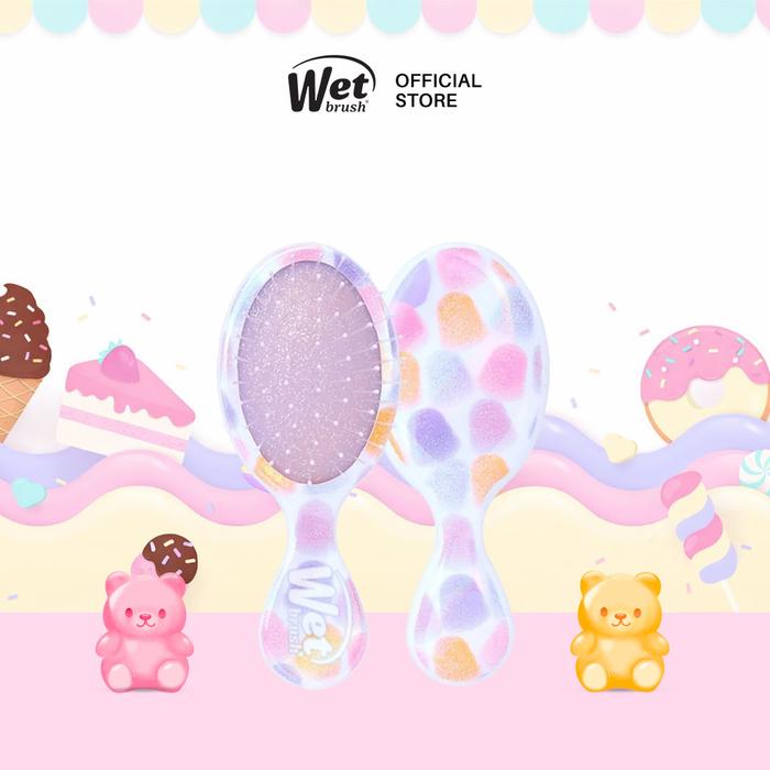 Wetbrush Wb Pro Sugar Rush Mini Dtnglr Lavender #Bwp832Srlv