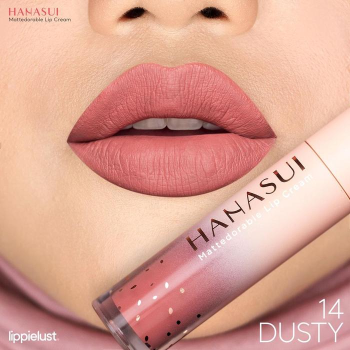 Hanasui Mattedorable Lip Cream No 14 Dusty
