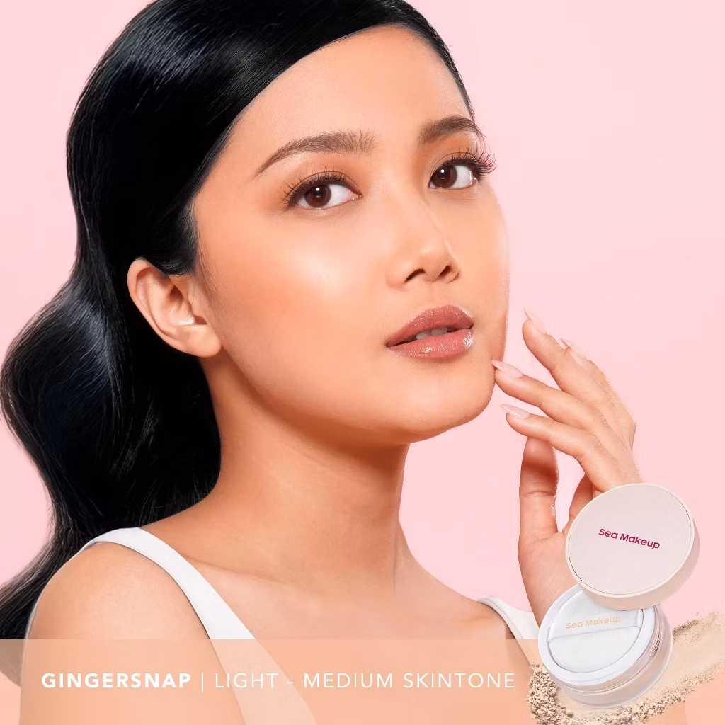 Sea Makeup Acne Blur And Set Loose Powder Gingersnap
