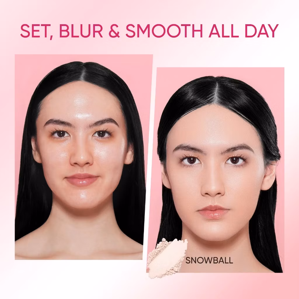 Sea Makeup Acne Blur And Set Loose Powder Snowball