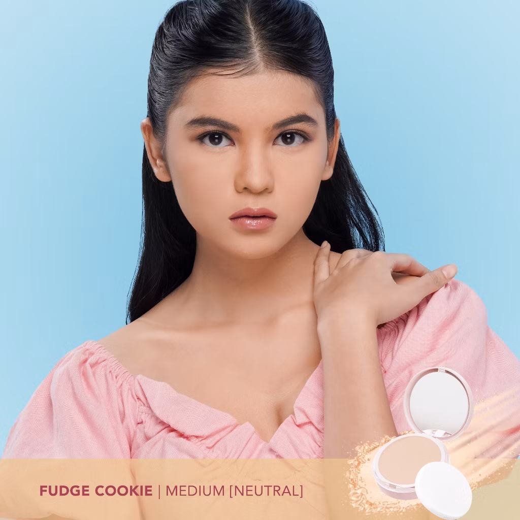 Sea Makeup Acne Cover & Smooth Two Way Cake Fudge Cookies