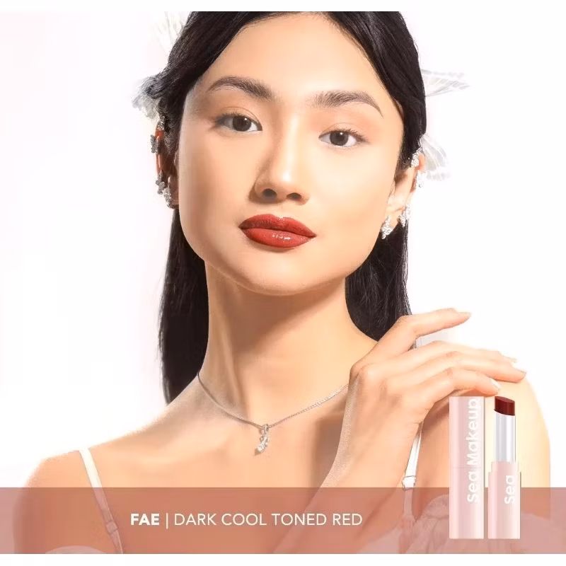 Sea Makeup Gleam Luster Tinted Lip Balm Shade Fae