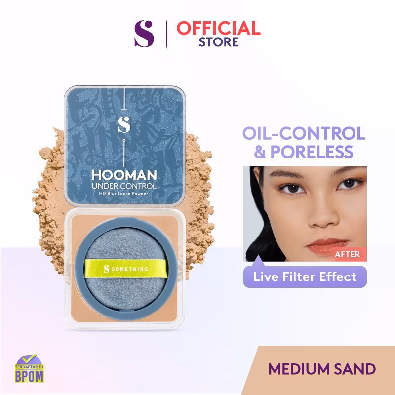 Somethinc Hooman Under Control Hd Blur Loose Powder 07 Medium Sand