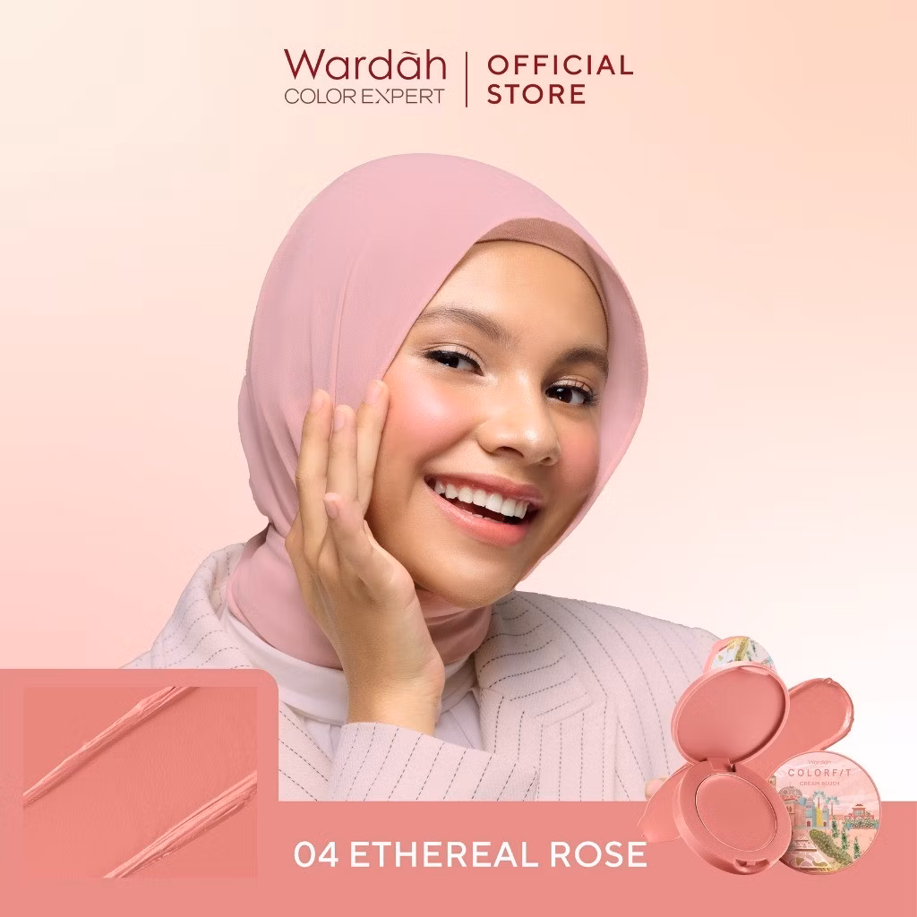 Wardah Colorfit Cream Blush 04 3 G